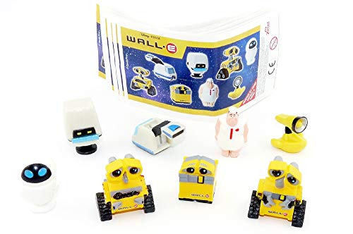 Kinder Überraschung Wall-E Von 2008. Alle 8 Figuren Der Serie (Firma ZAINI)