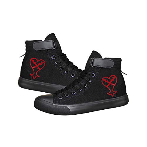 Kingdom Hearts Zapatos Buena relación Calidad-Precio, Color sólido, Estilo británico, Zapatos Casuales, Zapatos de Estudiante, Zapatos de Lona, ​​Antideslizantes