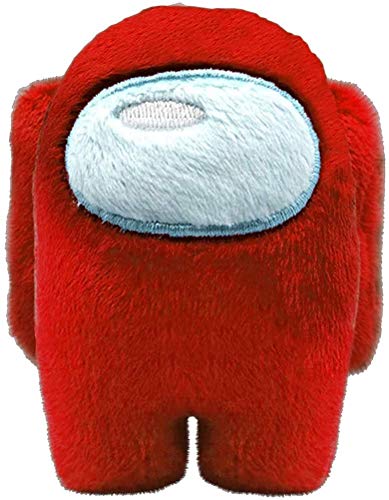 KKP Among Us Peluche, Juguete Felpa El Impostor Entre Nosotros, Color Rojo, Plush Crewmate Among US 10 cm