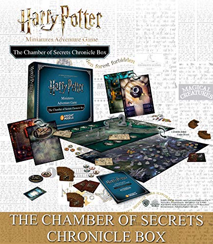 KNIGHT MODELS Juego de Mesa - Miniaturas Resina Harry Potter Muñecos The Chamber of Secrets Chronicle Box Version Inglesa