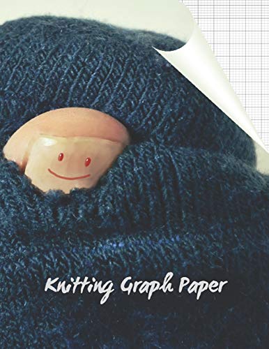 KNITTING GRAPH PAPER: A KNITTER´S PATTERN JOURNAL | LARGE DESIGN LOG BOOK | 4:5 RATIO (40 stitches = 50 rows) | RECTANGULAR PATTERN GRID TO REFLECT THE ACTUAL SHAPE OF A KNITTING STITCH