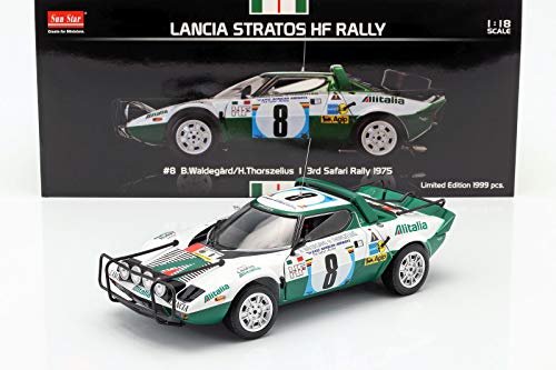 Lancia Stratos HF Rally #8 3rd Safari Rally 1975 - 1:18 - Sun Star