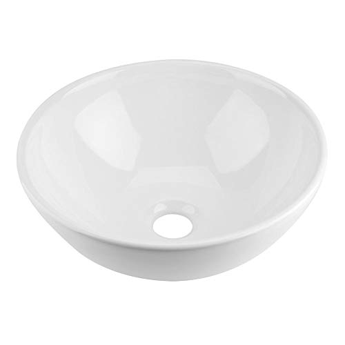 Lavabo de cerámica blanco Lavabo de cerámica Encimera Lavabo encimera de cerámica en forma de cuenco Lavabo encimera de cerámica Lavabo redondo Lavabo de cerámica blanco Lavabo de cerámica Encimera Lavabo encimera de cerámica en forma de cuenco Lavabo encimera de cerámica Lavabo redondo