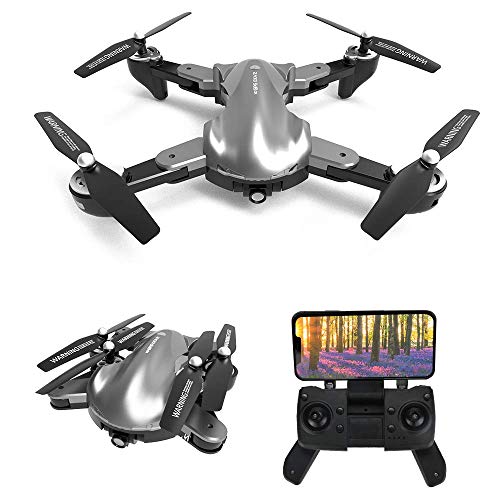 le-idea IDEA12 Drones con Camara 2k Profesional, Drone GPS Plegable 5G WiFi FPV RC Quadcopter con Regreso Automático a Casa, Sígueme, Modo sin Cabeza, Despegue con Una Tecla y Control de Gestos