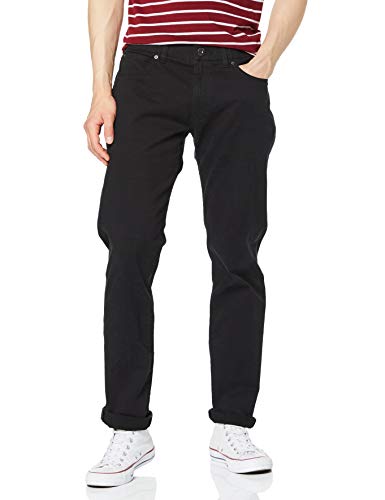 Lee Extreme Motion Straight Pantalones, Black, 38W / 32L para Hombre