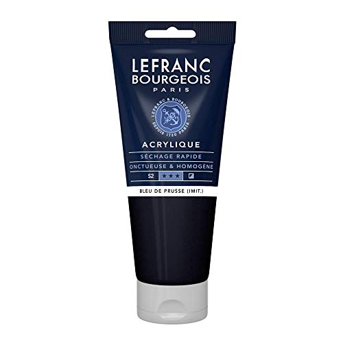 Lefranc & Bourgeois Acrílico fine, Azul de prusia, 200 ml