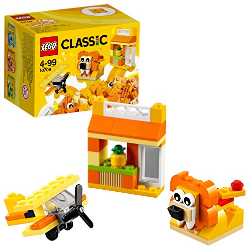 LEGO Classic - Caja creativa de color naranja (10709)