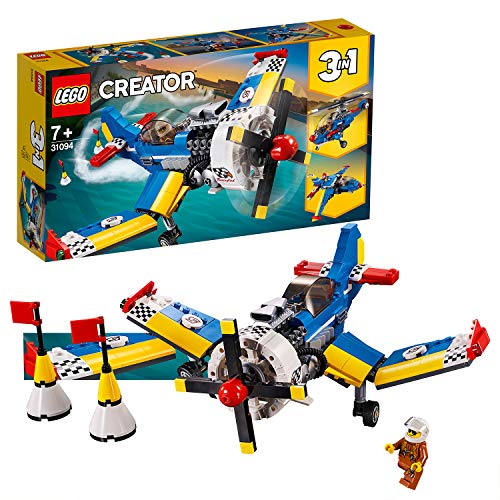 LEGO Creator - Avión de Carreras, juguete creativo de construcción y aventuras en el aire (31094) , color/modelo surtido