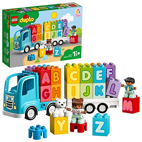LEGO DUPLO My First - Camión del Alfabeto, Juguete de Construcción de Vehículo para Aprender el Abecedario, Juguete Didáctico Recomendado a Partir de 18 Meses (10915) LEGO DUPLO My First - Camión del Alfabeto, Juguete de Construcción de Vehículo para Aprender el Abecedario, Juguete Didáctico Recomendado a Partir de 18 Meses (10915)