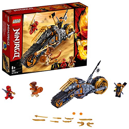 LEGO Ninjago - Moto Todoterreno de Cole Motocicleta Ninja de Juguete con Rueda de Oruga, incluye dos Minifiguras de Ninjas, Novedad 2019 (70672) , color/modelo surtido LEGO Ninjago - Moto Todoterreno de Cole Motocicleta Ninja de Juguete con Rueda de Oruga, incluye dos Minifiguras de Ninjas, Novedad 2019 (70672) , color/modelo surtido
