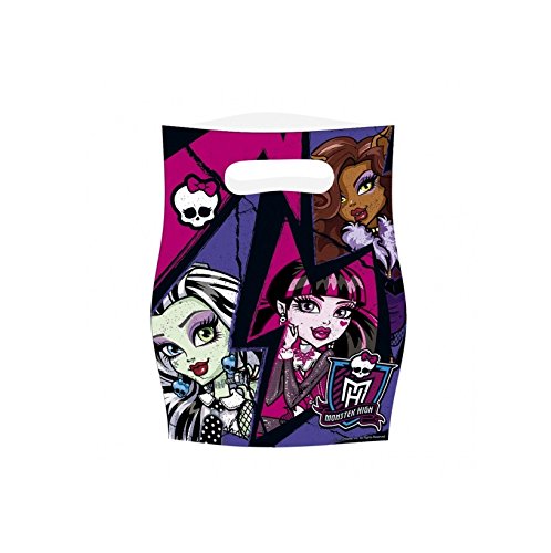 Lot 6 sachet surprise Monster High 2 - Sac Cadeau Bonbon Fête Anniversaire - 543