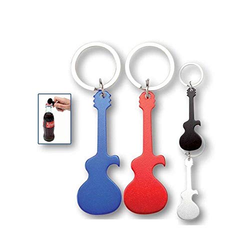 Lote de 20 Llaveros Abrebotellas Guitarra - Llaveros Abridores Hombres Mujeres diseño Moderno Baratos y originales Lote de 20 Llaveros Abrebotellas Guitarra - Llaveros Abridores Hombres Mujeres diseño Moderno Baratos y originales