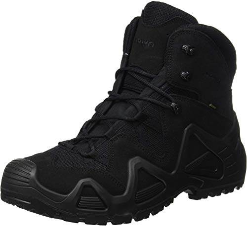 Lowa Zephyr Mid TF GTX Gore-Tex Botas Tácticas Hombre, Negro - Negro, 41