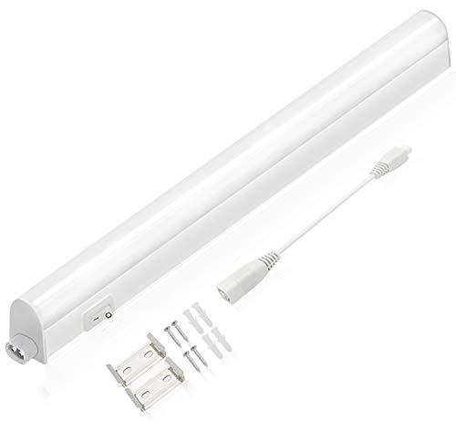 Lumare Lumare - Juego de extensión LED para muebles (5 W, incluye 1 lámpara de 31,2 cm, cable de conexión y accesorios de montaje, para lámpara de taller o cocina, lámpara de armario