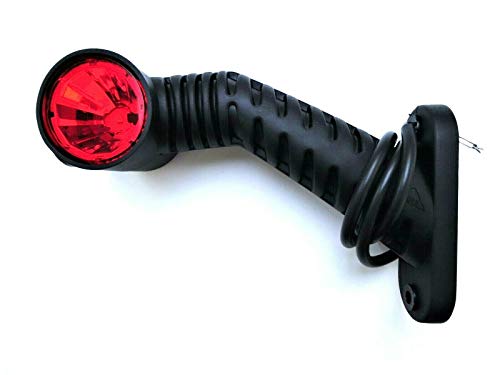 Luz de gálibo LED con 3 funciones, luz de gálibo izquierda para camiones, remolques, tráilers, caravanas, etc. Luz de gálibo LED con 3 funciones, luz de gálibo izquierda para camiones, remolques, tráilers, caravanas, etc.