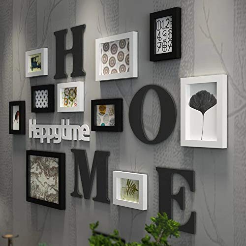 Madera Maciza Simple Foto De La Pared Conjunto De Marcos De Fotos para Multiples para Pared Creativo Marco De Foto Marco Pared De Fondo Dormitorio Marco De Fotos Collage Blanco - Nero Bianco Madera Maciza Simple Foto De La Pared Conjunto De Marcos De Fotos para Multiples para Pared Creativo Marco De Foto Marco Pared De Fondo Dormitorio Marco De Fotos Collage Blanco - Nero Bianco