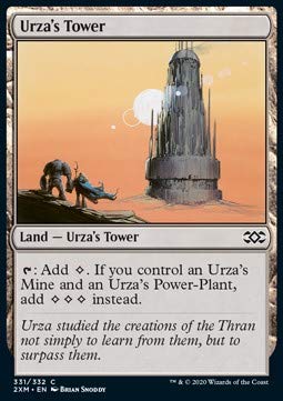 Magic: the Gathering MTG - Urza's Tower - Double Masters 2XM 331 English Magic: the Gathering MTG - Urza's Tower - Double Masters 2XM 331 English