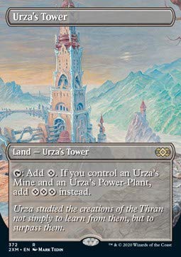 Magic: the Gathering MTG - Urza's Tower - Double Masters: Extras X2XM 372 Foil English Magic: the Gathering MTG - Urza's Tower - Double Masters: Extras X2XM 372 Foil English