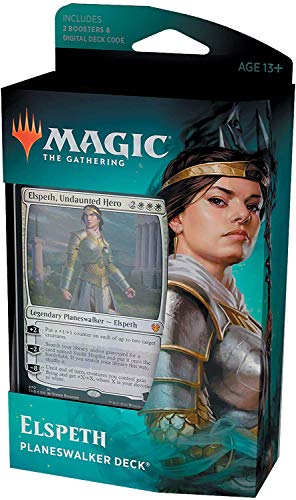 Magic: The Gathering Theros Beyond Death Elspeth, Deck Planeswalker héroe intimidable Magic: The Gathering Theros Beyond Death Elspeth, Deck Planeswalker héroe intimidable