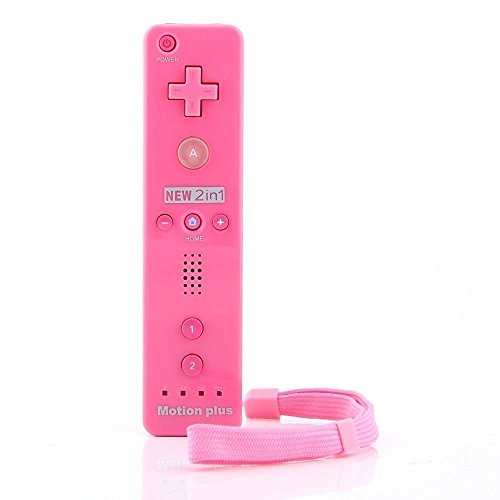 Mando de Wii Wii U de Juegos Motion de Juegos Mando a distancia Elégents Multijugadores Funda de Protección rosa