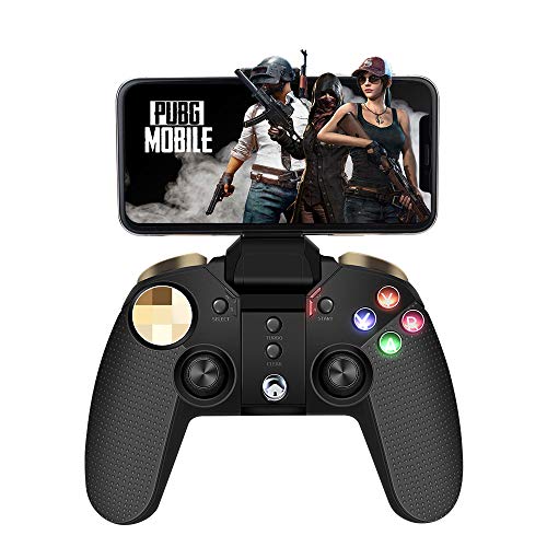 Mando para Mobile, PowerLead Wireless Controlador de juegos móvil inalámbrico para compatible con iOS y Android Mando para de juegoTeléfono móvil