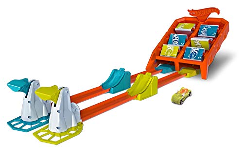 Mattel Hot Wheels Campeón de choques, pistas coches de juguetes niños +4 años, multicolor GBF89