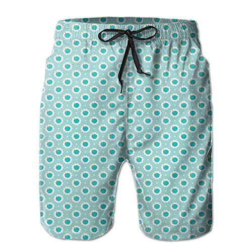 Men's Swim Trunks Board Shorts Beach Pants Surfing Boardshorts,Abstract s On White Flowers Pastel Playroom Nursery Baby Shower,Fancy Print Hawaiian Shorts Four Size,XX-Large Men's Swim Trunks Board Shorts Beach Pants Surfing Boardshorts,Abstract s On White Flowers Pastel Playroom Nursery Baby Shower,Fancy Print Hawaiian Shorts Four Size,XX-Large