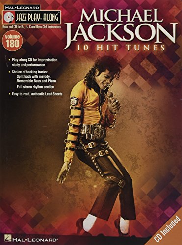 Michael Jackson - 10 Hit Tunes: Jazz Play-Along Volume 180