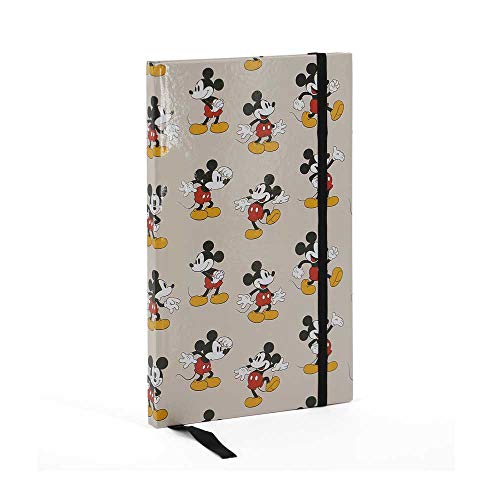 Mickey Mouse- Original Diario, Color Beige (Karactermanía 35081)