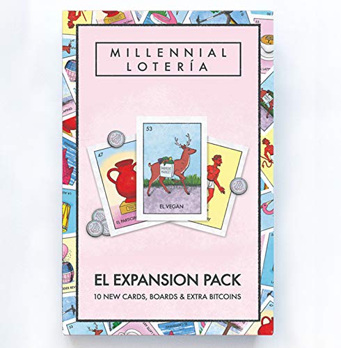 Millennial Loteria: El Expansion Pack: 10 New Cards, Boards & Extra Bitcoins