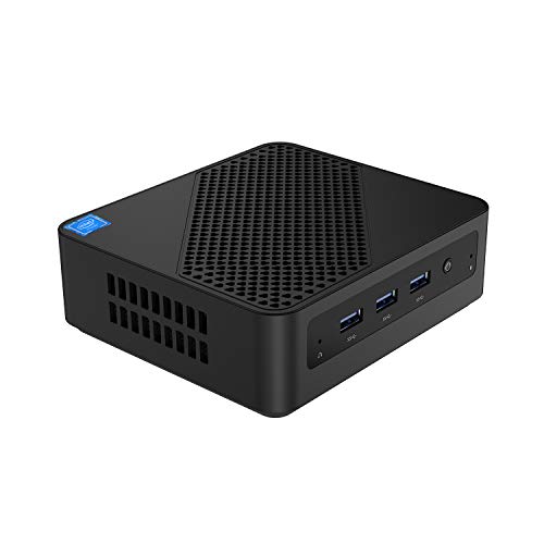 Mini PC Upgradeable 16 GB RAM 256 GB SSD procesador Intel Core i5-5257U (hasta 3,1 GHz), Ordenador de sobremesa Windows 10 Pro 4K HD con Puerto USB C/HDMI/Mini DP Port, 2 x Ethernet Dual Wi-Fi