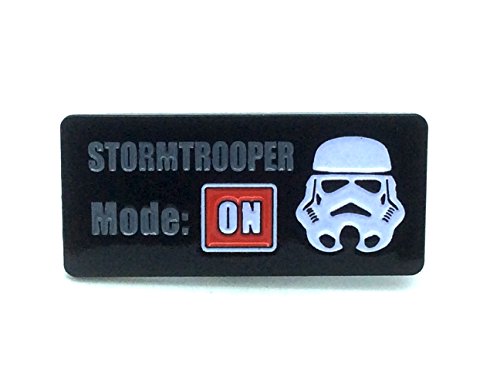 Modo de Stormtrooper de Star Wars Cosplay metal pin