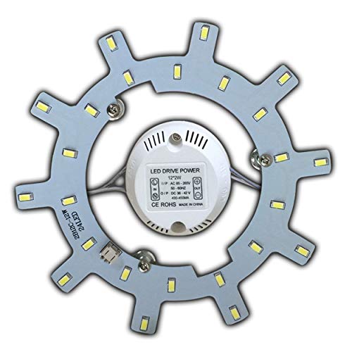 Módulo LED - Kit de conversión para plafón redondo, tubo, 12 Watt, tageslichtweiß, 2G10 12.00W 230.00V Módulo LED - Kit de conversión para plafón redondo, tubo, 12 Watt, tageslichtweiß, 2G10 12.00W 230.00V