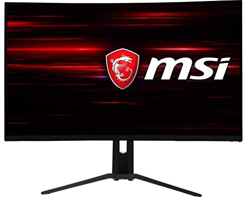 MSI Optix MAG321CURV - Monitor Gaming Curvo de 31.5" UHD 60Hz ( 3840 x 2160p, ratio 16:9, Panel VA, Pantalla curva 1500R, 4ms respuesta, brillo 300nits, Antiglare) Negro