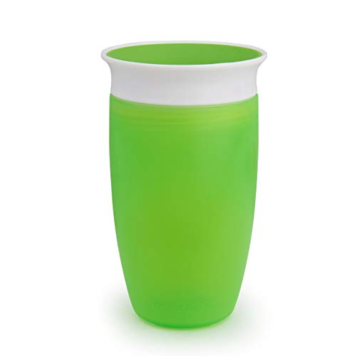 Munchkin Miracle 360° - Vaso antiderrames, verde, 296 ml