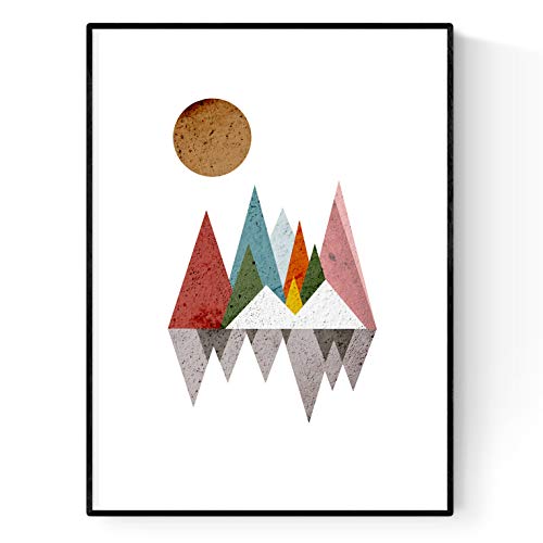 Nacnic Lámina para enmarcar Reflejo DE MONTAÑAS Estilo nordico Regalos creativos de la Naturaleza. Laminas para enmarcar o Regalar. Papel 250 Gramos Nacnic Lámina para enmarcar Reflejo DE MONTAÑAS Estilo nordico Regalos creativos de la Naturaleza. Laminas para enmarcar o Regalar. Papel 250 Gramos