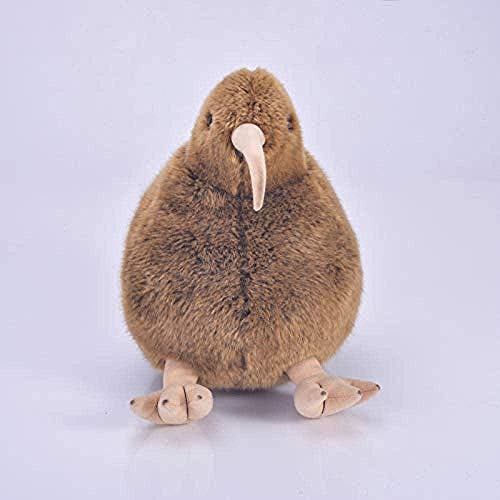 N/D Juguete de Peluche de pájaro marrón Juguetes de Peluche de simulación Figura de Mascota Nacional de Nueva Zelanda Regalo para niños 28 cm