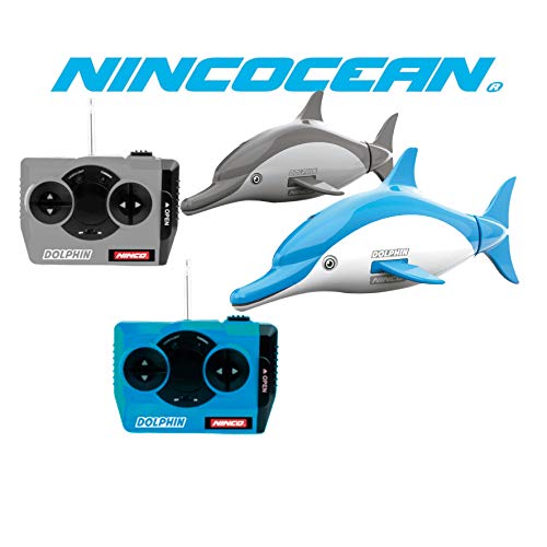 Ninco Ninco-NH99034 NH99034 NincOcean Dolphin. Delfín teledirigido de Agua Dulce. Color Surtido, Multicolor