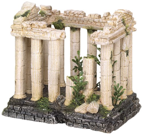Nobby Acrópolis con Plantas Ornamentos para Acuario, 16 x 10,5 x 14,2 cm
