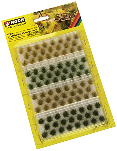 NOCH-07004 Manojos de Hierba XL, Color Beige, Verde (7004)