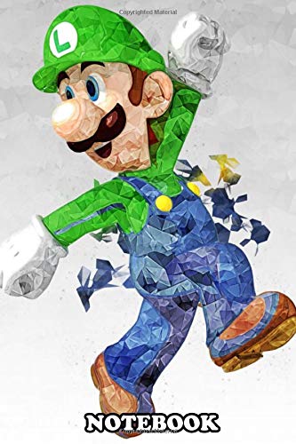Notebook: Luigi , Journal for Writing, College Ruled Size 6" x 9", 110 Pages