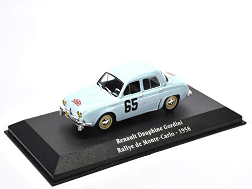 OPO 10 - Atlas Collection 1/43: Renault Dauphine Gordini Monte-Carlo 1958 (G012)