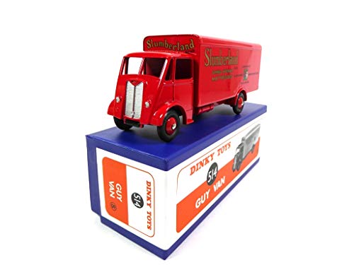 OPO 10 - Atlas Dinky Toys - Truck Guy Van Slumberland 514 1:43 (MB204)