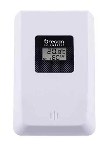 Oregon THGR-221 Sensor Remoto/termómetro/higrómetro, Blanco