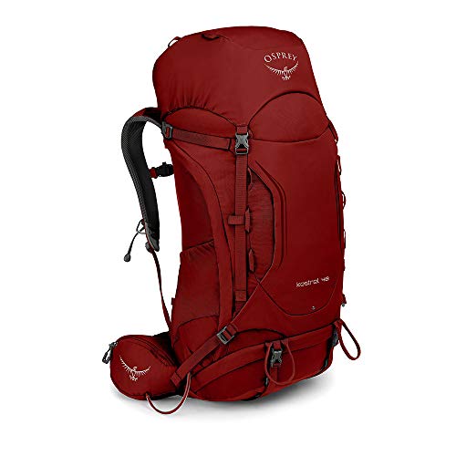 Osprey Kestrel 48 Men's Hiking Pack - Rogue Red (M/L)