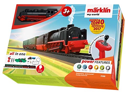 Outletdelocio. Marklin 29308. Circuito Tren Marklin My World. Maquina de Vapor con Tender. Escala HO