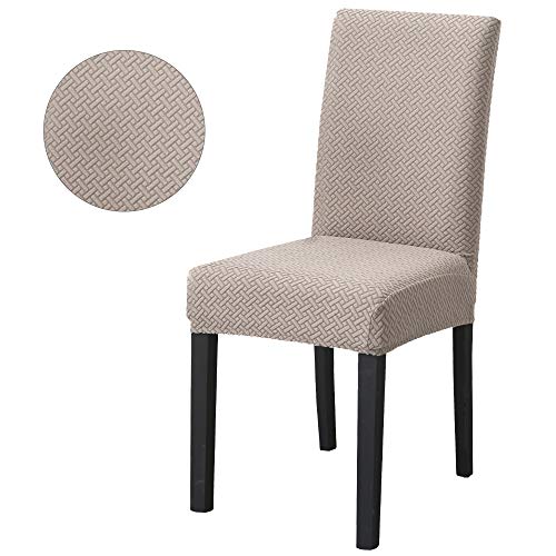 O'woda 6 Piezas Fundas de Sillas de Comedor, Elásticas, Extraíbles y Lavables, Protectoras para Sillas, Adecuado para Boda, Hogar, Restaurante, Hotel (Camello) O'woda 6 Piezas Fundas de Sillas de Comedor, Elásticas, Extraíbles y Lavables, Protectoras para Sillas, Adecuado para Boda, Hogar, Restaurante, Hotel (Camello)