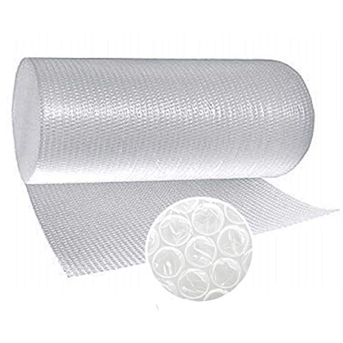 Papel burbujas embalaje, 【50 cm de ancho x 20 m lineales】, rollo de plastico de triple capa, mayor resistencia y durabilidad, ideal para acolchar y amortiguar cualquier producto.