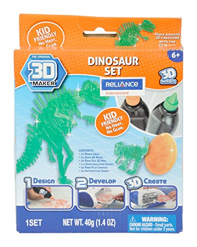 Paquete de expansión de Dinosaurios 3D Maker