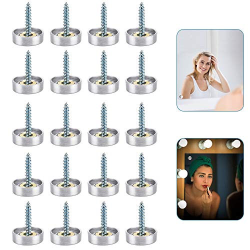 PERFETSELL 20 Juegos Embellecedor para Tornillos 16mm Espejos Decorativos Tapon Tornillo Espejo Embellecedores Tornillos Tapón Clavo de Espejo Tornillos Embellecedor Tornillo Cubierta para Espejo PERFETSELL 20 Juegos Embellecedor para Tornillos 16mm Espejos Decorativos Tapon Tornillo Espejo Embellecedores Tornillos Tapón Clavo de Espejo Tornillos Embellecedor Tornillo Cubierta para Espejo